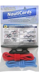 Fly Fishing Knot Cards - Waterproof Guide to 14 Essential Fly Fishing Knots - Includes Mini Carabiner