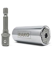 RAK Magnetic Pickup Tool Gifts for Men - Telescoping Magnet with LED Flashlight and 22 Inches Extendable Neck, Cool Magnetic Flashlight Gifts for Dad, Husband, Grandpa, Handyman