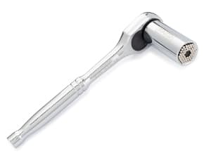 RAK Super Universal Socket Tool, 7-19mm Universal Socket Wrench Set, Gator Grip with Power Drill Adapter Set, Stocking Stuffer, Ideal Cool Gadgets Stuff for Birthday Gifts for Men Dad Husband