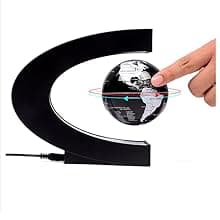 Magnetic Levitation Floating Rotating World globe for children With Colored Lamp And Touch Switch For Men Boss Cool home/Office Decor unique Gifts Or Kids Desk Tech accessories Gadget teenage Toys