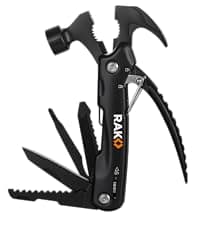 RAK Magnetic Pickup Tool Gifts for Men - Telescoping Magnet with LED Flashlight and 22 Inches Extendable Neck, Cool Magnetic Flashlight Gifts for Dad, Husband, Grandpa, Handyman