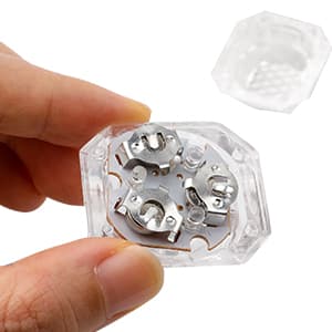 Konsait Flashing Led Light up Rings Bachelorette Party Favors Toys Grow in The Dark Party Suppiles Diamond Bling Rings for Birthday Weddings Bridal Shower Decorations (13pcs)