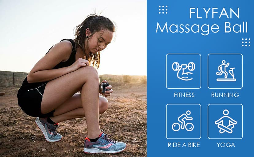 Cold Massage Roller Ball - Gifts for Men Women Teens Boys,Stays Cold for 6 Hours, Home Office Travel Essentials,Sports Fitness Relaxations Gift,Rapidly Relieve Muscle Pain and Tension