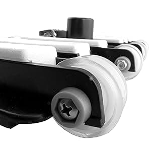 FibroPool Professional-Grade Flexible Pool Vacuum Head - Extra-Wide, Weighted Design for Effortless, Deep Cleaning on All Surfaces - Compatible with Standard Swimming Pool Poles & Hoses