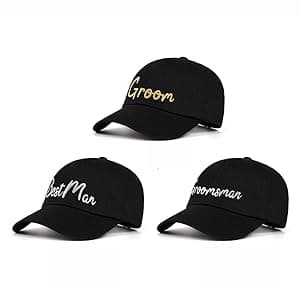 LADY&HOME Bachelor Party 7pcs Wedding Sunglasses for Groom, Best Man, Groomsmen Gifts Wedding Favor