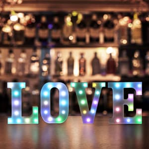 Foaky Upgraded Light Up Letters,Colorful Marquee Light Up Letter with Remote,Marquee Letters for Girl Gifts Teen Girl Gifts Trendy Stuff,Birthday Party Decoration (A)