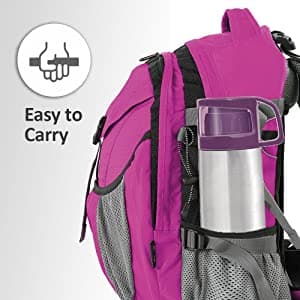 Milton Thermos for Hot Drinks 1000 ml (34 oz), 24 Hours Hot and Cold, Stainless Steel Water Bottle, Double Walled Vacuum Insulated Flask for Hot Coffee, Thermosteel, Leak Proof, Glassy, Purple