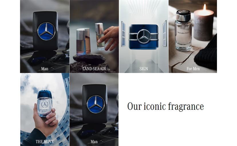 Mercedes-Benz Cologne for Men - 4 Fl Oz - Eau De Toilette Perfume Spray for Man - Woody & Musky Scent - Luxury Long Lasting Fragrance with Notes Of Violet leaves, Cascalone & Vetiver