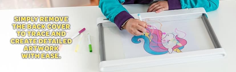 Crayola Ultimate Light Board - White, Kids Drawing Tablet, Holiday & Christmas Gifts, LED Drawing Board, Sketching Art Projector, Toys for Boys & Girls, 6+