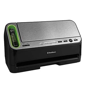 FoodSaver V4400 2-in-1 Vacuum Sealer Machine with Automatic Vacuum Sealer Bag Detection and Starter Kit