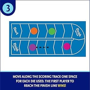 ThinkFun Math Dice Junior Game - Engaging Math Skills Builder | Perfect for Kids Aged 6+ | Aids in Mental Agility | Toy of The Year Nominee