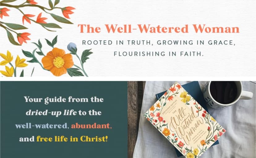 The Well-Watered Woman: Rooted in Truth, Growing in Grace, Flourishing in Faith