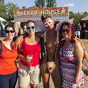 Rukisac Christmas Gag Gift Reindeer Underwear Mankini Men Thong Suits with Bells Pranks for White Elephant Exchange Gifts Valentines Day