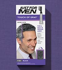 Just for Men Control GX Grey Reducing Shampoo, Gradual Hair Color with Keratin for Stronger Thicker and Healthier Looking Hair, 4 Fl Oz - Pack of 1 (Packaging May Vary)