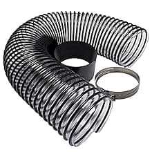 Agri-Fab 45-0578 Large Capacity 32 CU FT Hard Top Chip- N-Vac, Tow Behind Lawn Vacuum, Leaf Mulcher, Gas Powered, Easy Foot Pedal Dumping