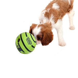 Wobble Wag Giggle Ball | Rolling Enrichment Toy for Fun Playtime, Interactive Play for Indoor or Outdoor, Keeps Dogs & Puppies Large, Medium or Small Busy & Moving, As Seen on TV | Pack of 1