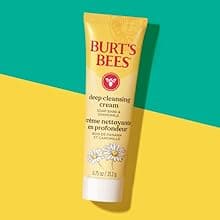 Burt's Bees Christmas Gifts - Essentials Everyday Set, 5 Travel Size Products for Stocking Stuffers - Deep Cleansing Cream, Hand Salve, Body Lotion, Foot Cream and Original Lip Balm