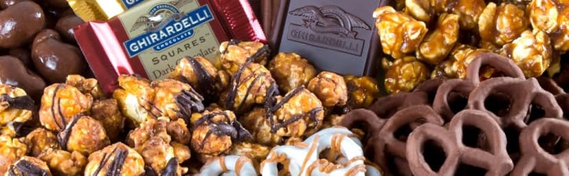 A Gift Inside Chocolate, Caramel and Crunch Grand Gift Basket