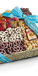 A Gift Inside Chocolate, Caramel and Crunch Grand Gift Basket