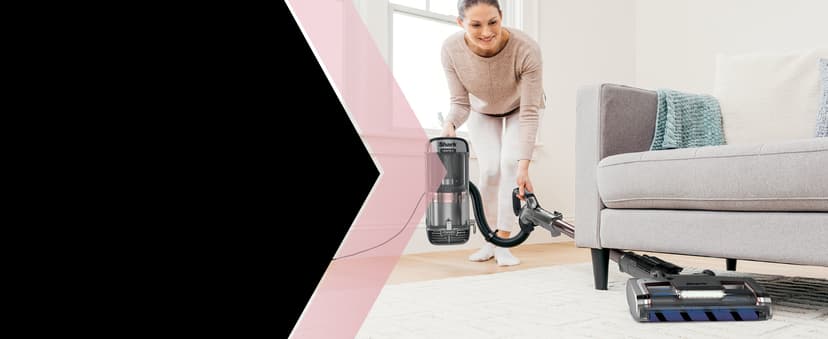 Shark AZ2002 Vertex Powered Lift-Away Upright Vacuum with DuoClean PowerFins, Self-Cleaning Brushroll, Large Dust Cup, Pet Crevice Tool, Dusting Brush & Power Brush, Silver/Rose Gold
