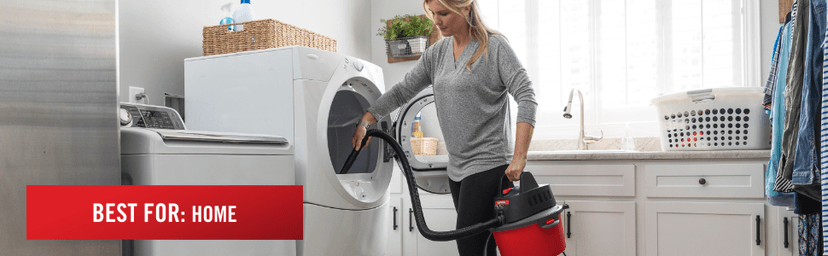 CRAFTSMAN CMXEVBE17250 2.5 Gallon 2.5 Peak HP Wet Dry Vac, Portable Shop Vacuum Wet and Dry with Filter Bag, Hose and Attachments for Cleaning in The Home