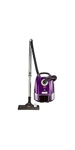 Bissell Zing Lightweight, Bagged Canister Vacuum, Purple, 2154A