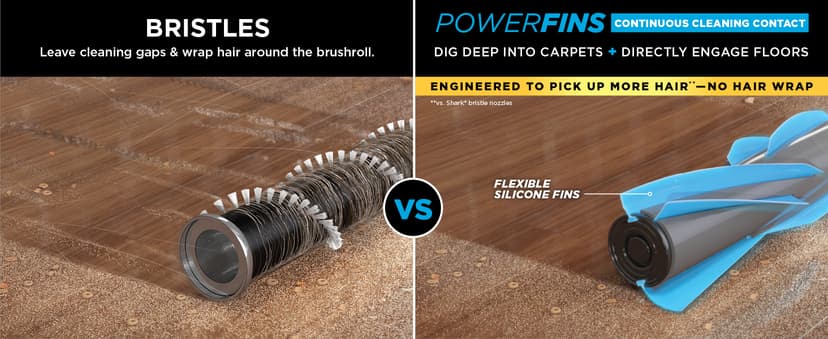 Shark Corded Stick Vacuum Cleaner | Vertex Ultralight | Removable Handheld Vacuum | Pet Hair Vacuum for Carpet and Hard Floor | Powerful Suction | No Hair Wrap | 3 Attachments Included | HZ2002