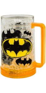 Silver Buffalo DC Comics Batman Logo Ceramic Mug, 20 Ounces