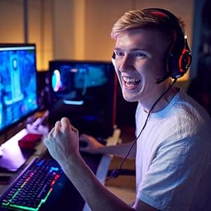 Skytech Gaming Nebula Gaming PC Desktop – AMD Ryzen 5 3600 3.6 GHz, NVIDIA GTX 1650, 500GB NVME SSD, 16GB DDR4 RAM 3200, 600W Gold PSU, 11AC Wi-Fi, Windows 11 Home 64-bit,Black