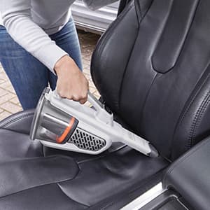 BLACK+DECKER Dust Buster Hand Held Vacuum Cordless Rechargeable, Portable Vacuum for Car, Extended Runtime, Powerful Suction, Extra Long Crevice Tool, AdvancedClean+ (HHVK320J10)