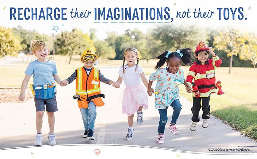 Melissa & Doug Dust Sweep Mop 6-Piece Pretend Play Set, Toddler Toy Cleaning, Pretend Play Home Cleaning, Kids Broom and Mop Set for Ages 3+