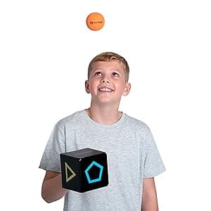 KOMBOID Ball Bouncing Skill Game for Teenagers and Adults. 12+ Years Old. Cube X 1, Single Cube, 2 Balls.
