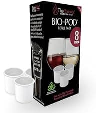 PureWine The Wand Wine Purifier - Red & White Wine Filters for Histamines & Sulfites, Sulfite Remover Sticks, Helps Allergies & Headaches, Gift Accessories for Women & Men - 3 Wands, Silver