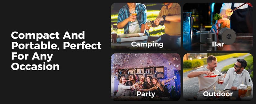 Electric Whiskey Smoker Kit Built-in Lighter, No Butane Needed, Rechargeable Cocktail Smoker Kit with 6 Wood Chips, Old Fashioned Drink Smoker Kit, Bourbon Whiskey Gifts for Men,Dad,Husband