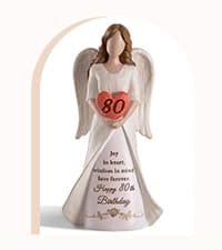 50th Birthday Gifts for Her Women: Happy Birthday Gift for Friends Besites Sisters Daughter Mom 50 Year Old Woman Birthday Angel Figurine