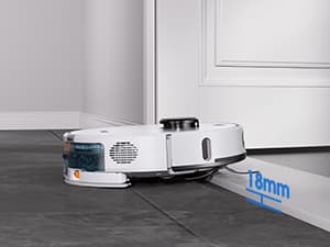 Robot Vacuum and Mop Combo, 3-in-1 Robotic Vacuums Cleaner with 70-Day Self-Emptying Base, LiDAR Navigation Smart Mapping & Strong 6000Pa Suction, for Pet Hair, Hard Floor, Carpet