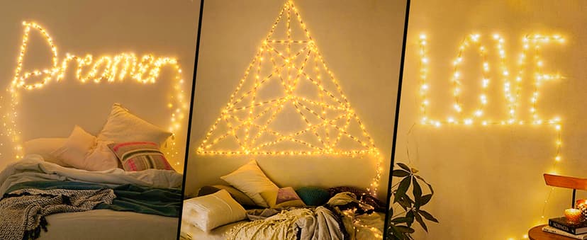 Brightown 12 Pack LED Fairy Lights Battery Operated String Lights - 7ft 20LED Waterproof Silver Wire Firefly Starry Moon Lights for DIY Crafts Wedding Table Centerpieces Party Bedroom Christmas