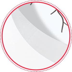 Qunclay 25th Years of Marriage Gift Wedding Anniversary Souvenir Heart Marriage Keepsake Decoration Present for Couple Parent Women Mom Husband Wife He She Friend Grandparents