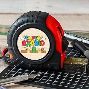 Gossby Tape Measure for Dad - Fathers Day, Birthday, Christmas - Woodworking, Carpenter Tool Gift for Men