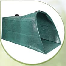 Leaf collector leaf scoop,Foldable yard waste bag,Extra large lawn bags leaf bags,Heavy leaf pick up tools leaf loader,Reusable yard garden bags for leaves lawn trash (200L)