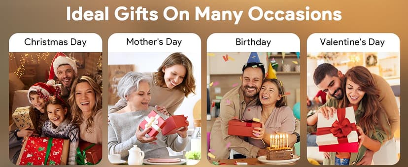 Candle Warmer Lamp with Timer, Dimmable Candle Warmer for Home Decor, Birthday Gifts for Women, Adjustable Height Wax Melts Warmer with 2 Bulbs