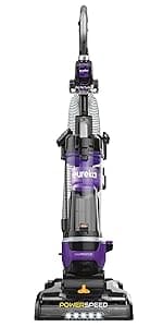 Eureka Lightweight Powerful Upright Vacuum Cleaner for Carpet and Hard Floor, PowerSpeed, New Model,Blue,black/New Model