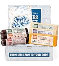 Farmers Market Gift Basket, Gluten Free, Keto, Paleo, Low Sodium, Zero Sugar, Christmas Charcuterie Board, Holiday Meat and Cheese Gift Baskets, Curated Selection