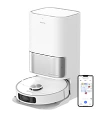 dreame L10s Ultra Robot Vacuum and Mop Combo, Auto Mop Cleaning and Drying, Self-Refilling and Self-Emptying Base for 60 Days of Cleaning, 5300Pa Suction and AI Navigation, Compatible with Alexa