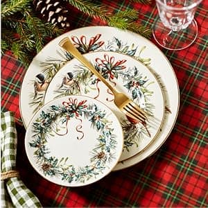 Lenox 847254 Winter Greetings 5" Bowl, Christmas & Holiday Hosting