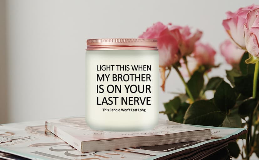 Sister in Law Gifts - Christmas, Birthday, Mother's Day, Wedding Gifts for Sister in Law - Lavender Scented Candles