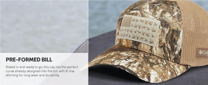 Columbia unisex-adult PHG Camo Mesh Ball Cap