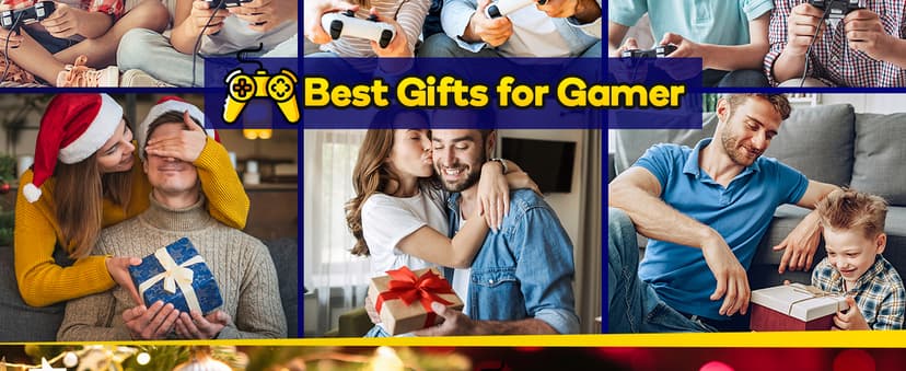 Gamer Gifts for Men Boyfriend Dad Brother, Gaming Accessories for Room, Gaming Stuff, Christmas Gifts for Friend- Gamer Gift Set Box