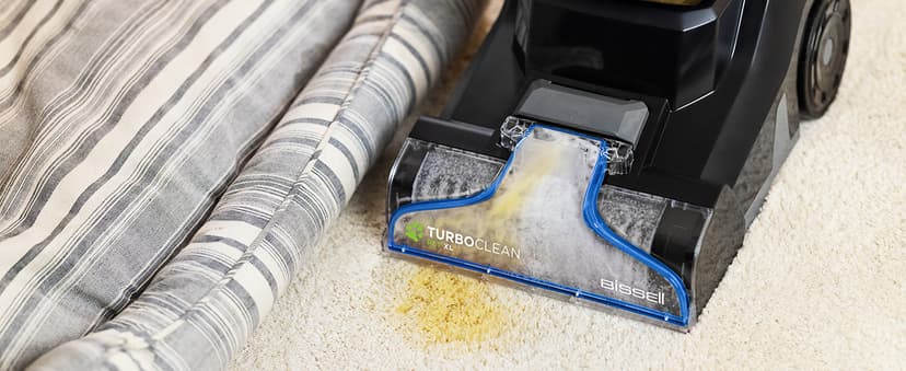 BISSELL TurboClean Pet XL Upright Carpet Cleaner, Upholstery Tough Stain Tool & Formula included, 3746