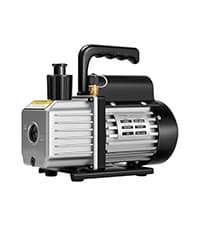 VIVOHOME 1.5 HP 14.4 CFM 2 Stage HVAC Vacuum Pump for R134a R12 R22 R502 R410a Systems, Auto AC Vacuum Pump for Automotive Air Conditioner Refrigeration Maintenance with 2 Oil Bottles